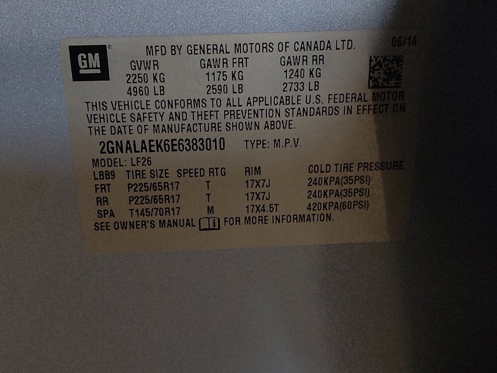 2014 Chevrolet Equinox in Pensacola, FL 32505 - 18095484 33