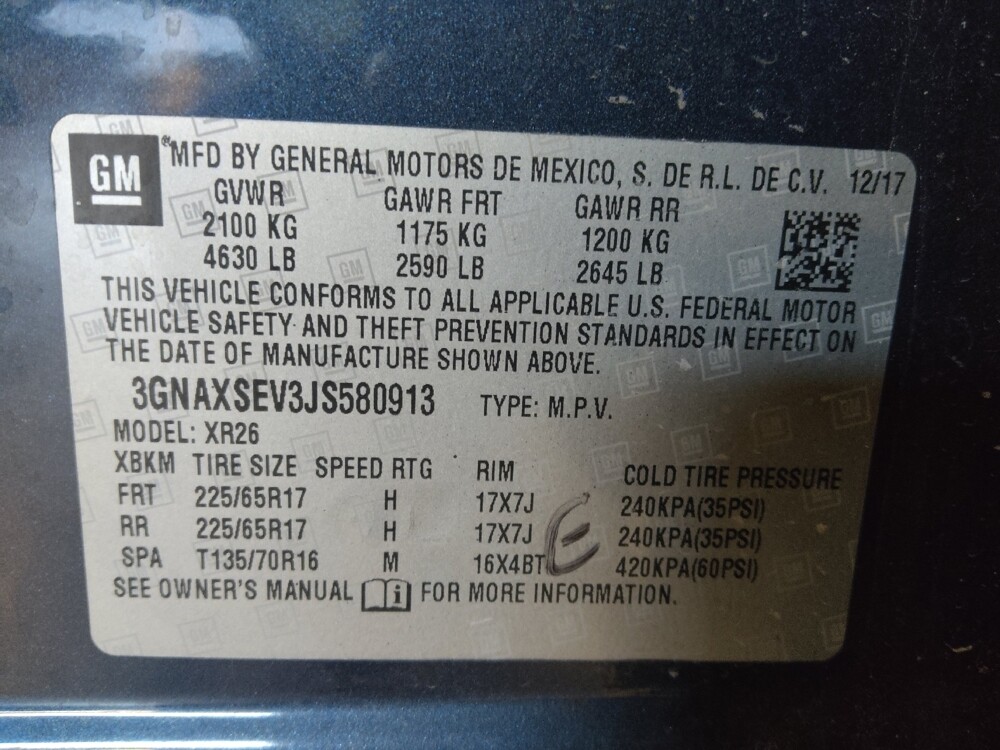 2018 Chevrolet Equinox in Pensacola, FL 32505 - 18095486 33