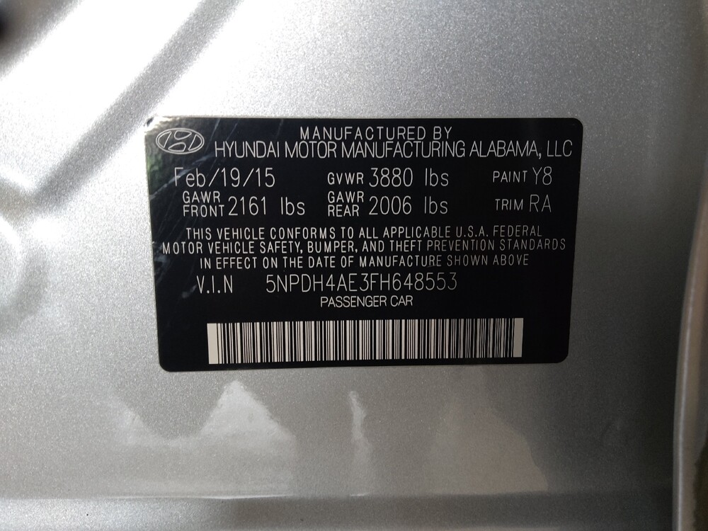 2015 Hyundai Elantra in Hialeah, FL 33014 - 18095490 33