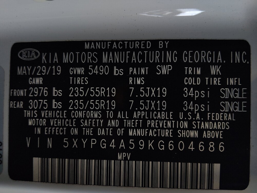 2019 Kia Sorento in Pensacola, FL 32505 - 18095499 33