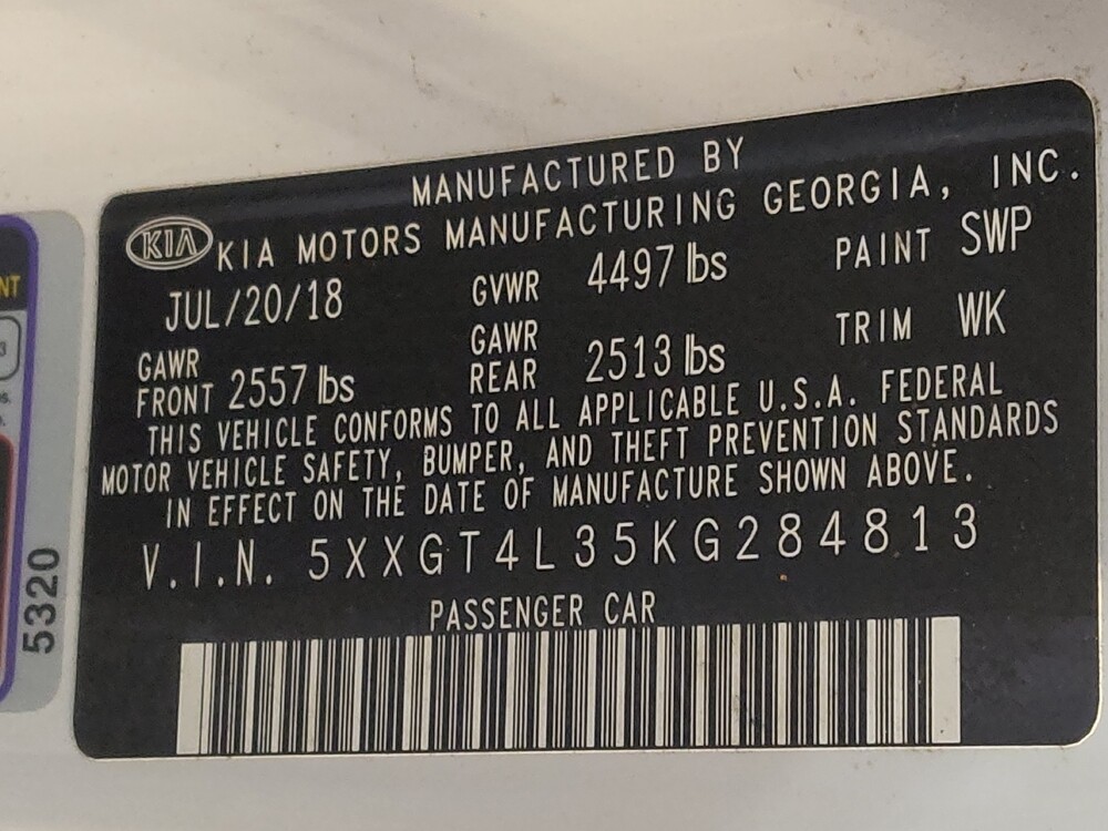 2019 Kia Optima in Raleigh, NC 27604 - 18095519 33