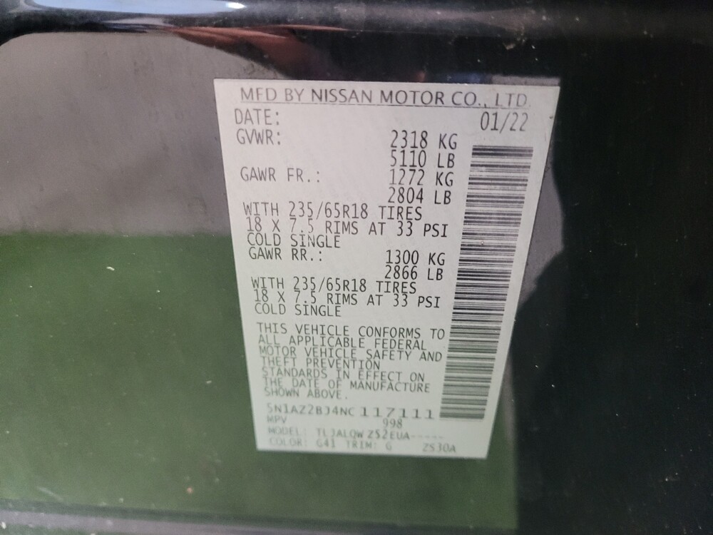 2022 Nissan Murano in Miamisburg, OH 45342 - 18095555 33