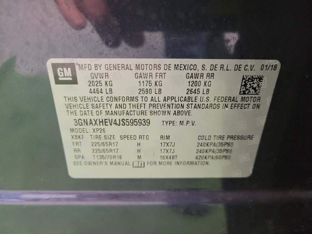 2018 Chevrolet Equinox in Miamisburg, OH 45342 - 18095564 33