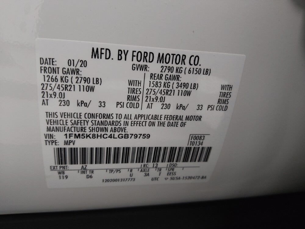 2020 Ford Explorer in St. Louis, MO 63125 - 18095567 33