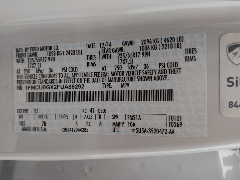 2015 Ford Escape in Independence, MO 64055 - 18095584 33