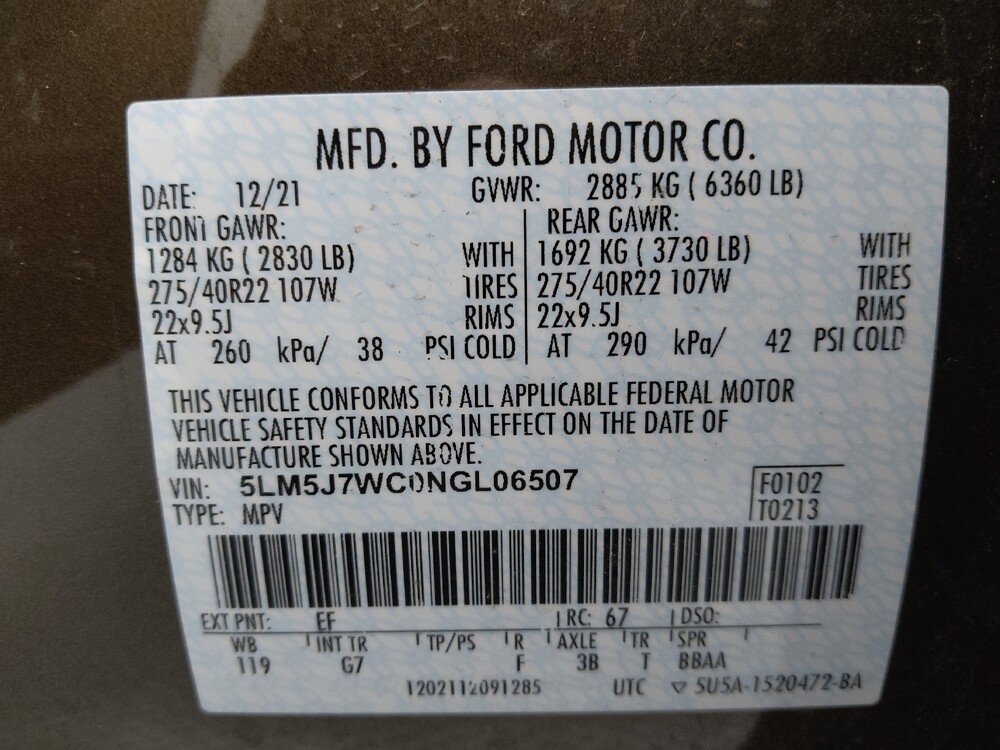 2022 Lincoln Aviator in Springfield, MO 65807 - 18095585 33