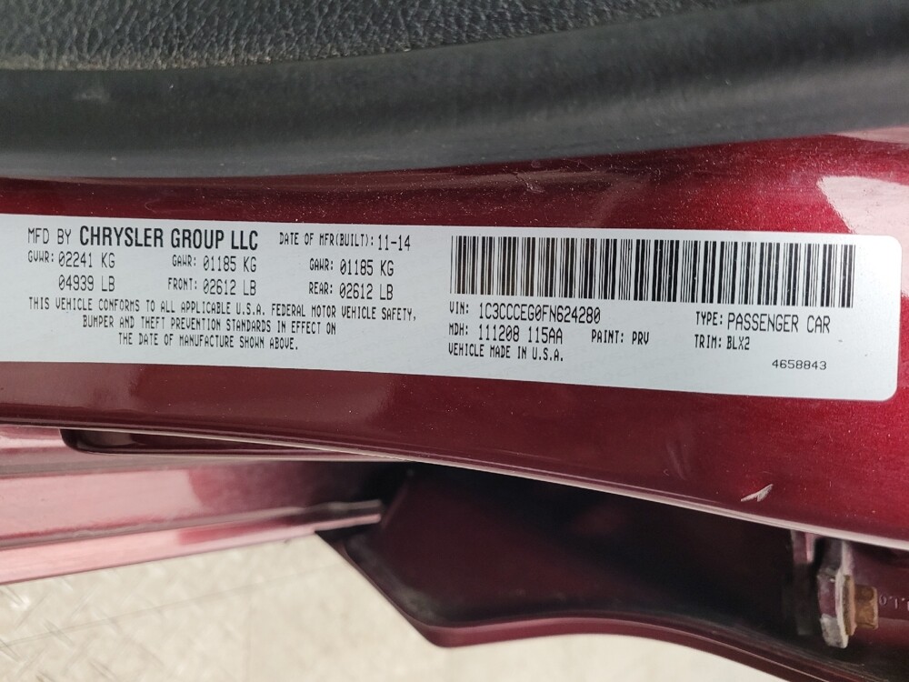 2015 Chrysler 200 in Madison, TN 37115 - 18095605 33