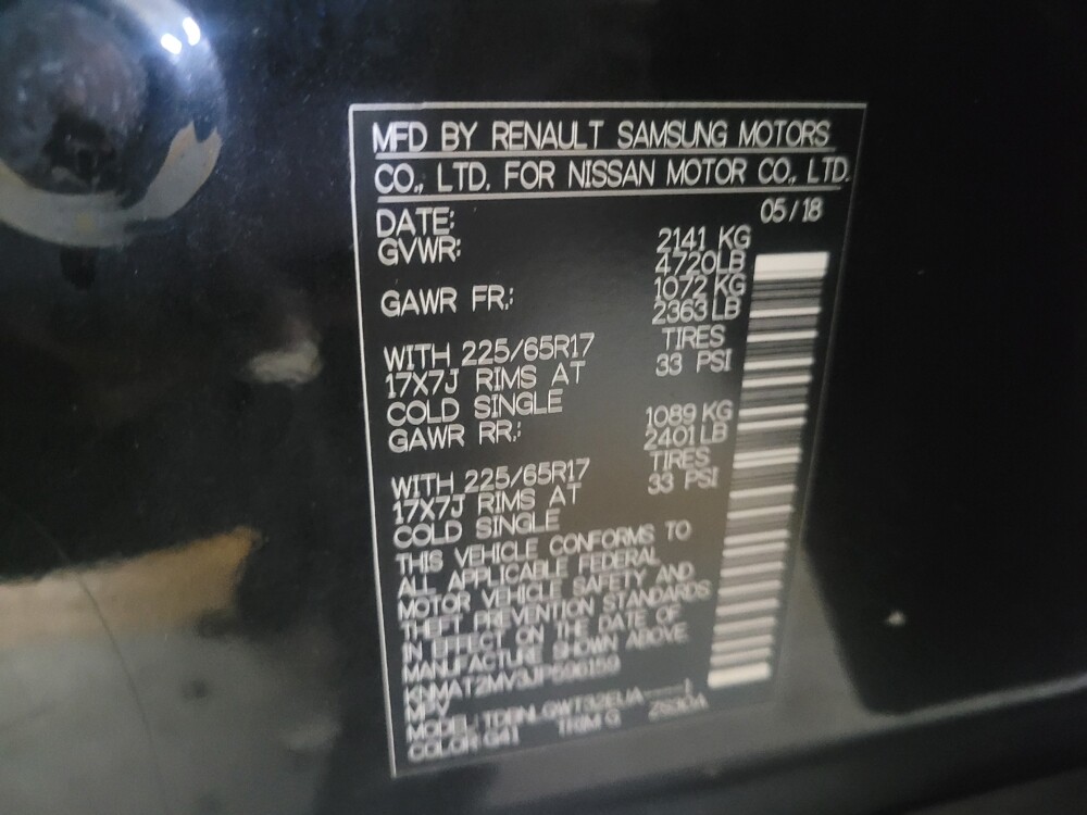 2018 Nissan Rogue in Union City, GA 30291 - 18095607 33