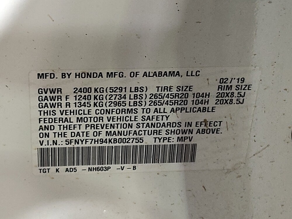 2019 Honda Passport in Fort Worth, TX 76116 - 18095616 33