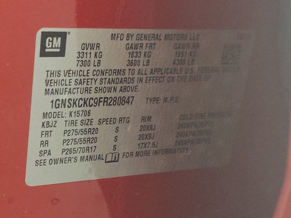 2015 Chevrolet Tahoe in Greenville, SC 29607 - 18095622 33