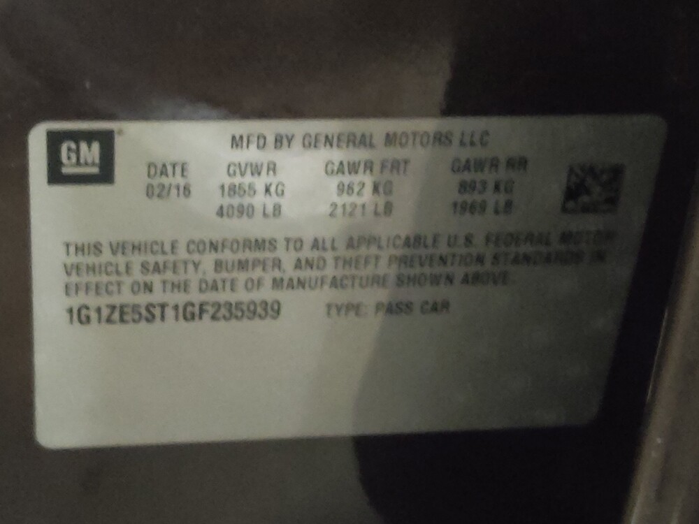 2016 Chevrolet Malibu in Temple, TX 76502 - 18095629 33