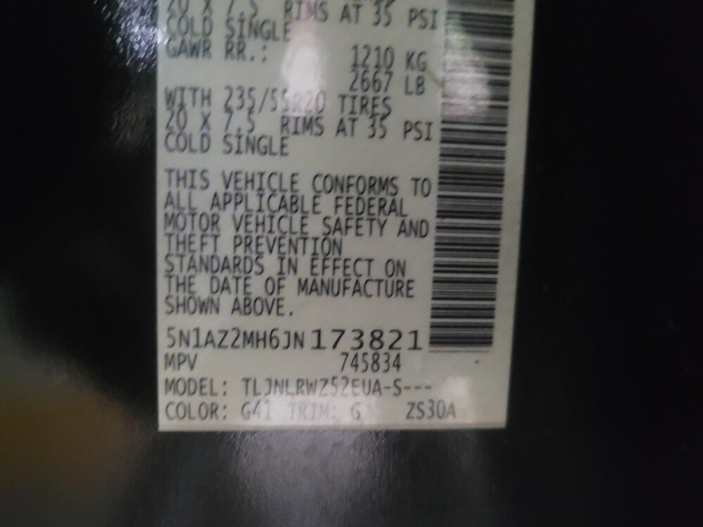 2018 Nissan Murano in Union City, GA 30291 - 18095638 33