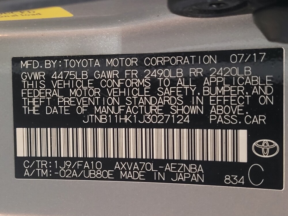 2018 Toyota Camry in Jacksonville, FL 32210 - 18095645 33