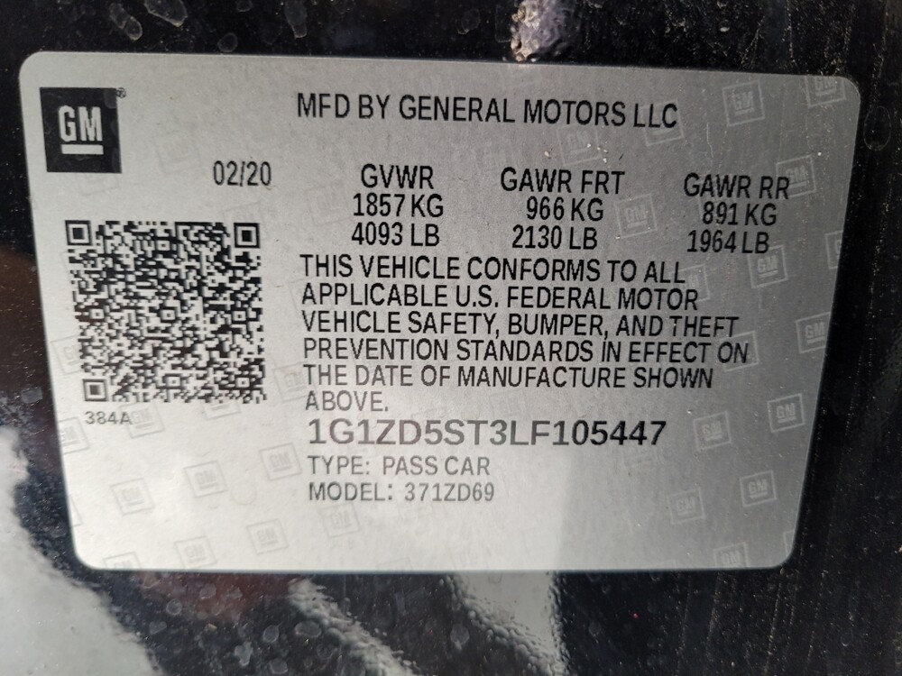 2020 Chevrolet Malibu in Riverside, CA 92504 - 18095647 33