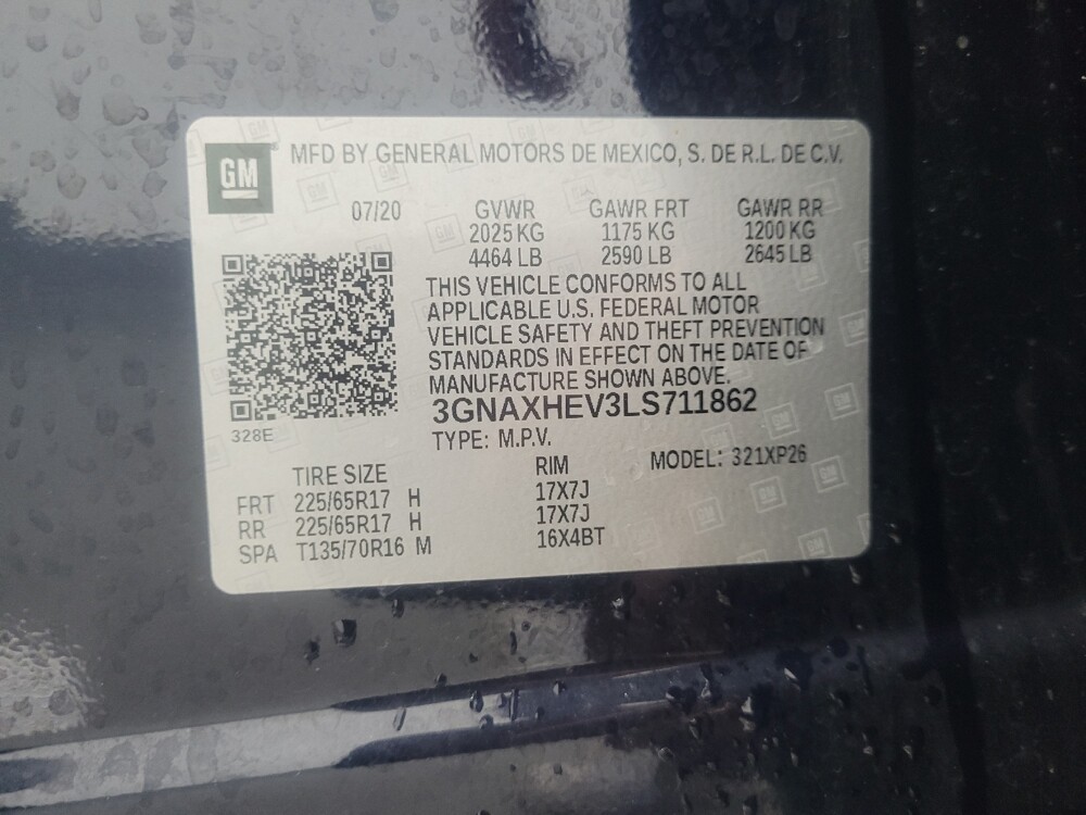 2020 Chevrolet Equinox in Indianapolis, IN 46222 - 18095651 33