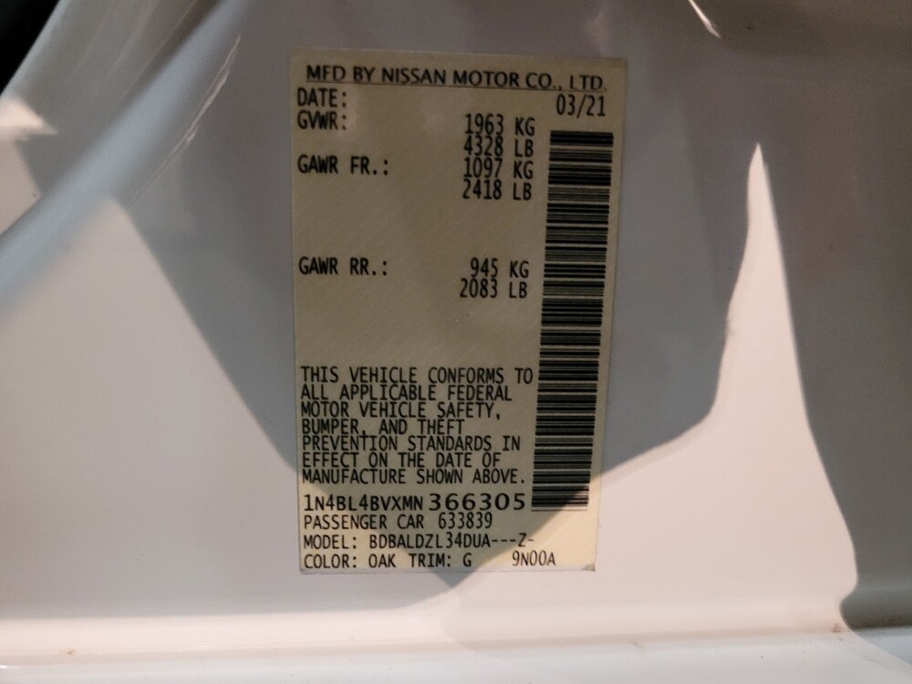 2021 Nissan Altima in Pittsburgh, PA 15236 - 18095657 33