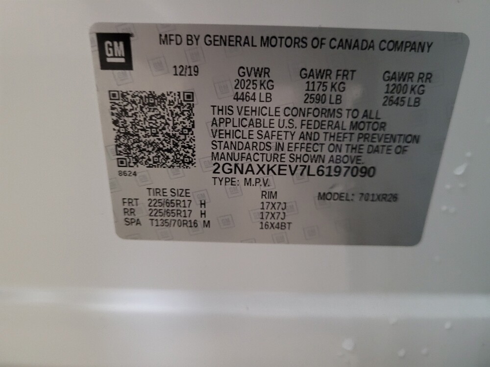 2020 Chevrolet Equinox in Pittsburgh, PA 15236 - 18095658 33