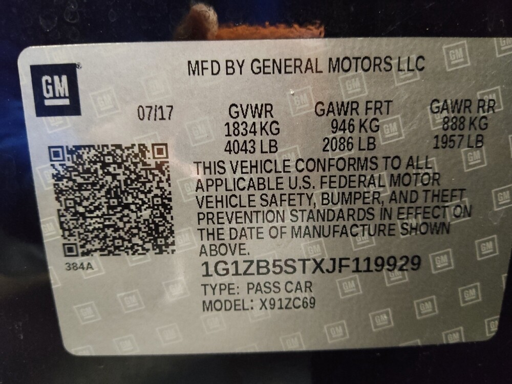 2018 Chevrolet Malibu in Charlotte, NC 28213 - 18095661 33