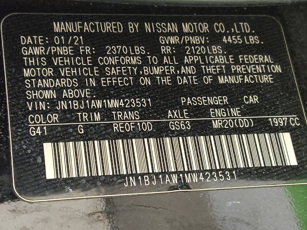 2021 Nissan Rogue Sport in Greenville, SC 29607 - 18095662 33