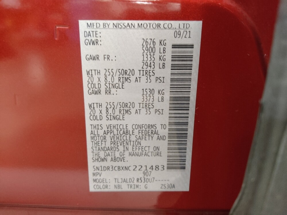 2022 Nissan Pathfinder in El Paso, TX 79907 - 18095693 33