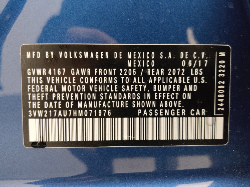 2017 Volkswagen Golf in Fort Myers, FL 33907 - 18095694 33