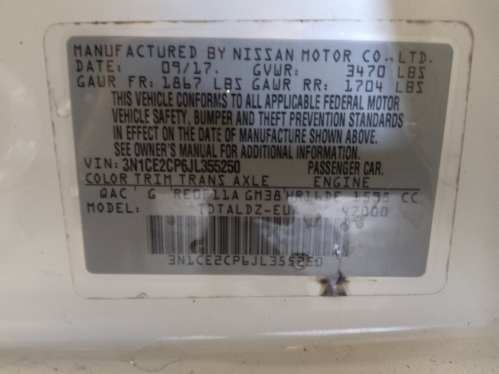 2018 Nissan Versa Note in Lauderdale Lakes, FL 33313 - 18095699 33