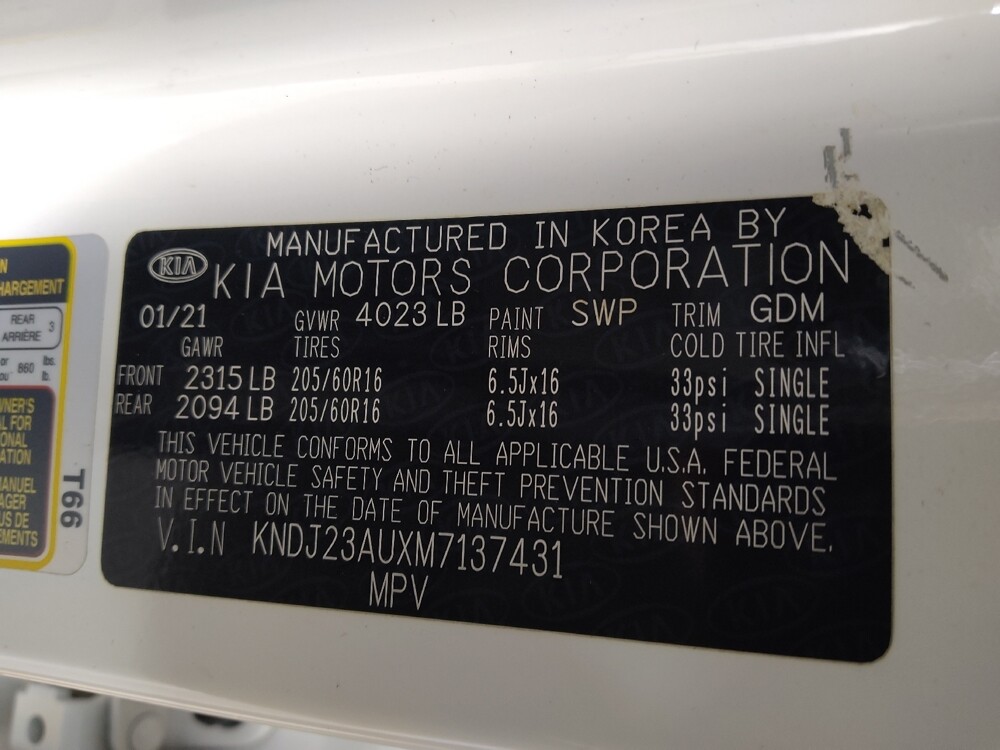 2021 Kia Soul in Union City, GA 30291 - 18095711 33