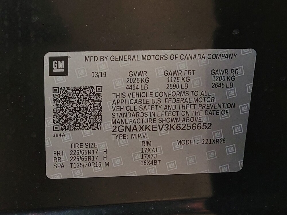 2019 Chevrolet Equinox in Pensacola, FL 32505 - 18095715 33