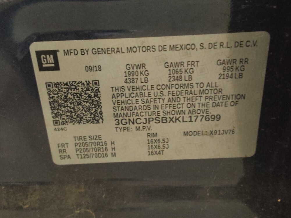 2019 Chevrolet Trax in Greenville, SC 29607 - 18095726 33