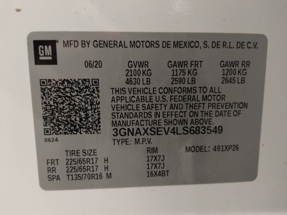 2020 Chevrolet Equinox in Albuquerque, NM 87123 - 18095753 33