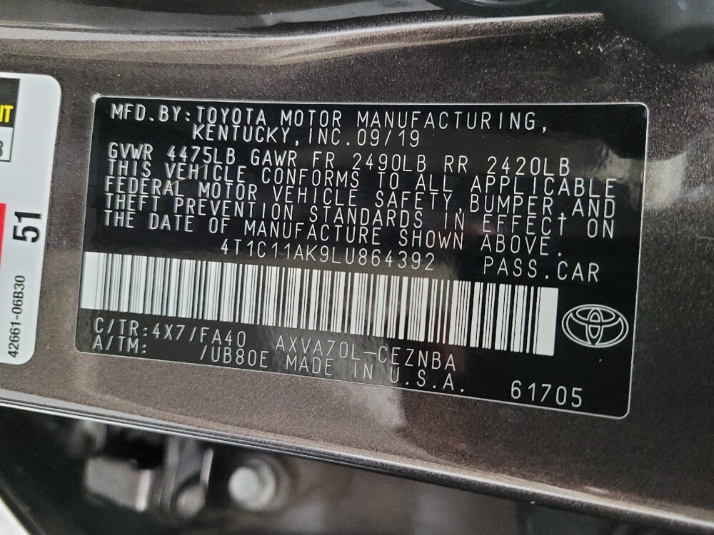 2020 Toyota Camry in Las Vegas, NV 89102 - 18095760 33