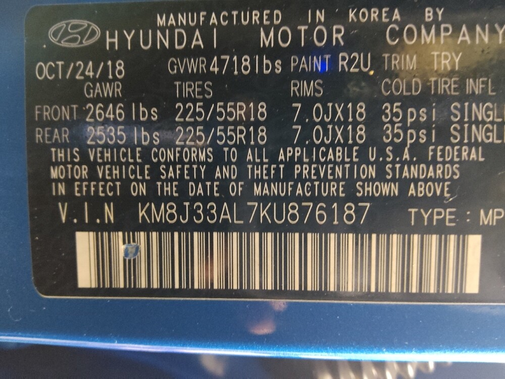 2019 Hyundai Tucson in Duluth, GA 30096 - 18095764 33