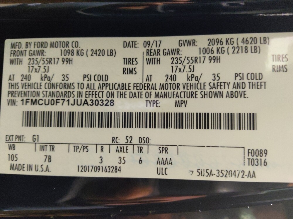 2018 Ford Escape in San Antonio, TX 78238 - 18095781 33