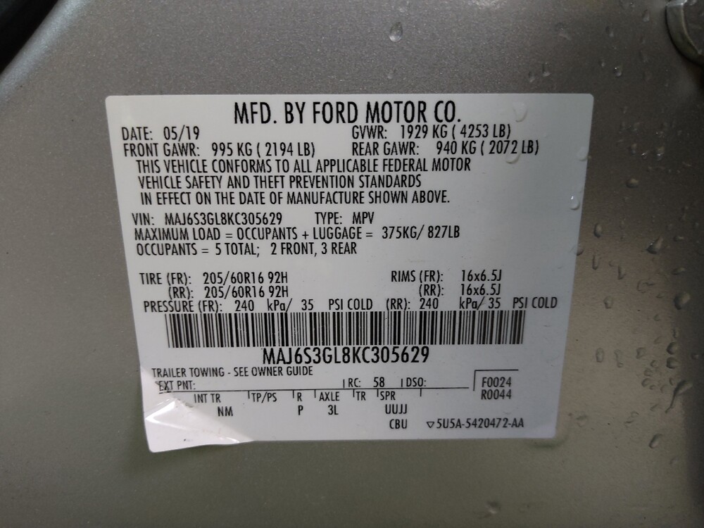 2019 Ford EcoSport in Fort Myers, FL 33907 - 18095787 33