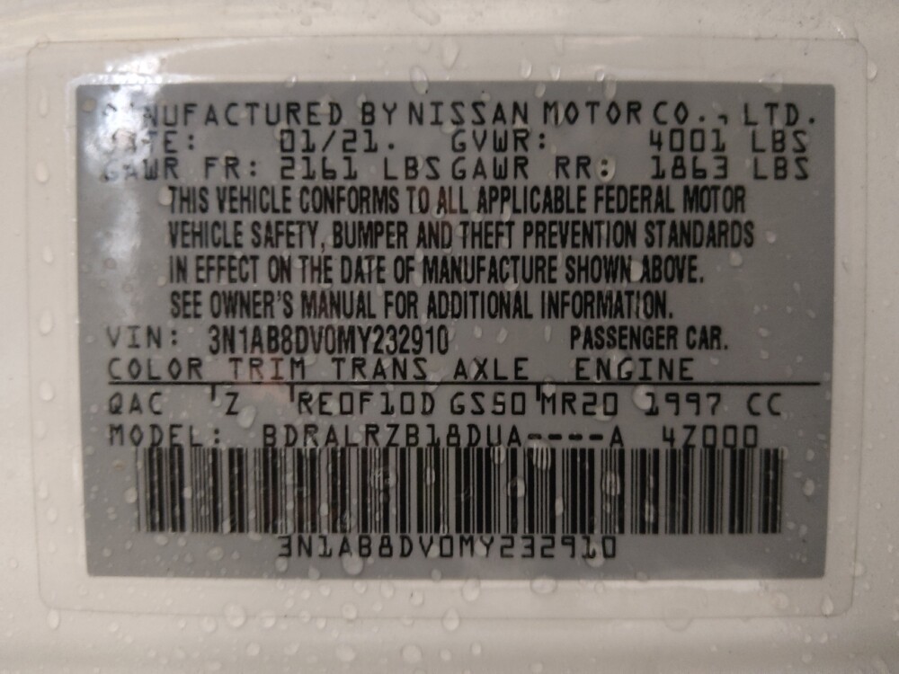 2021 Nissan Sentra in Fort Myers, FL 33907 - 18095789 33