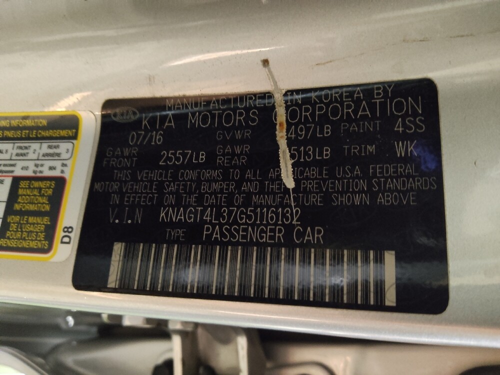 2016 Kia Optima in Augusta, GA 30907 - 18095794 33