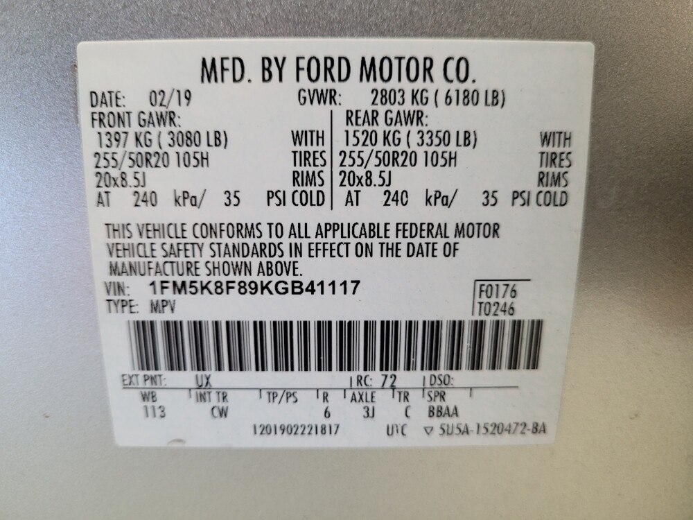 2019 Ford Explorer in Montclair, CA 91763 - 18095802 33