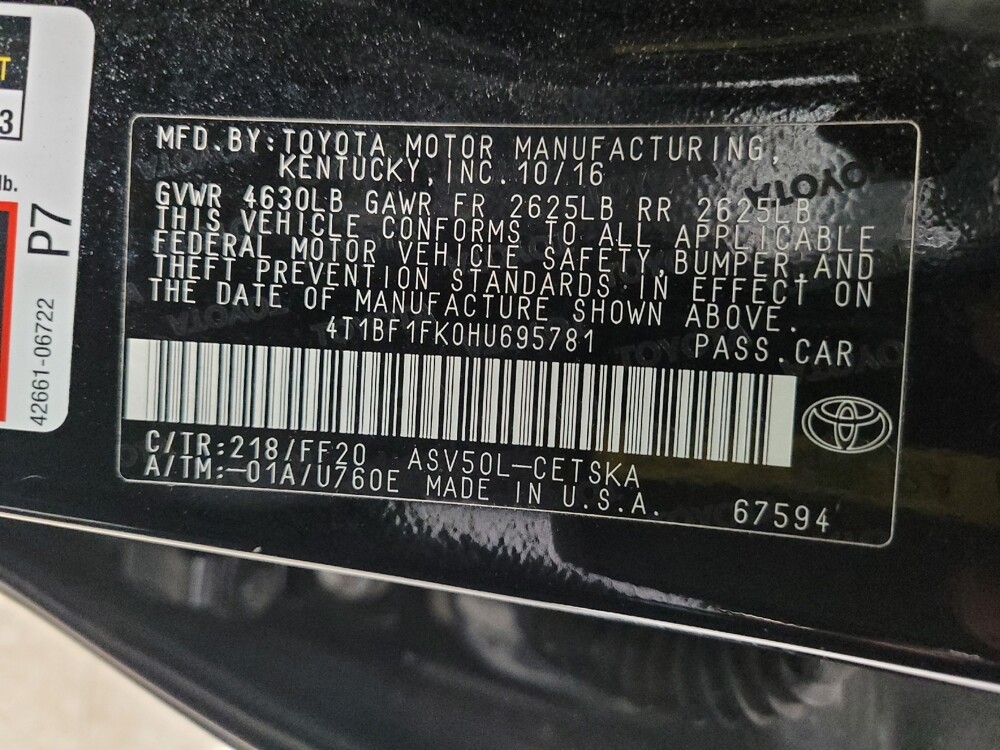 2017 Toyota Camry in Madison, TN 37115 - 18095807 33