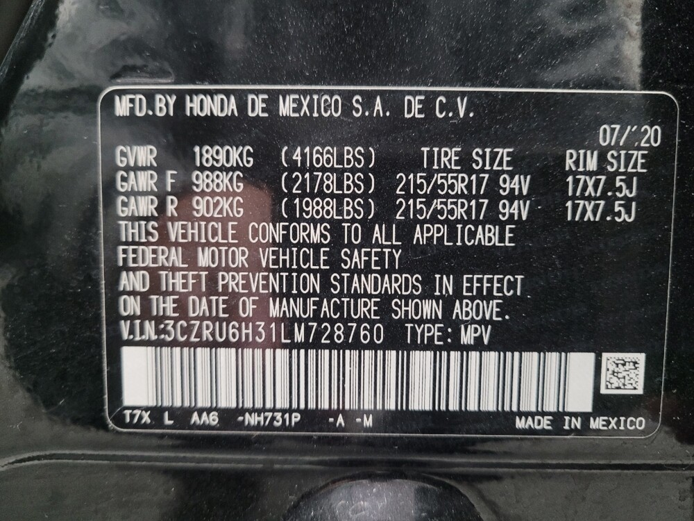 2020 Honda HR-V in Downey, CA 90241 - 18095890 33