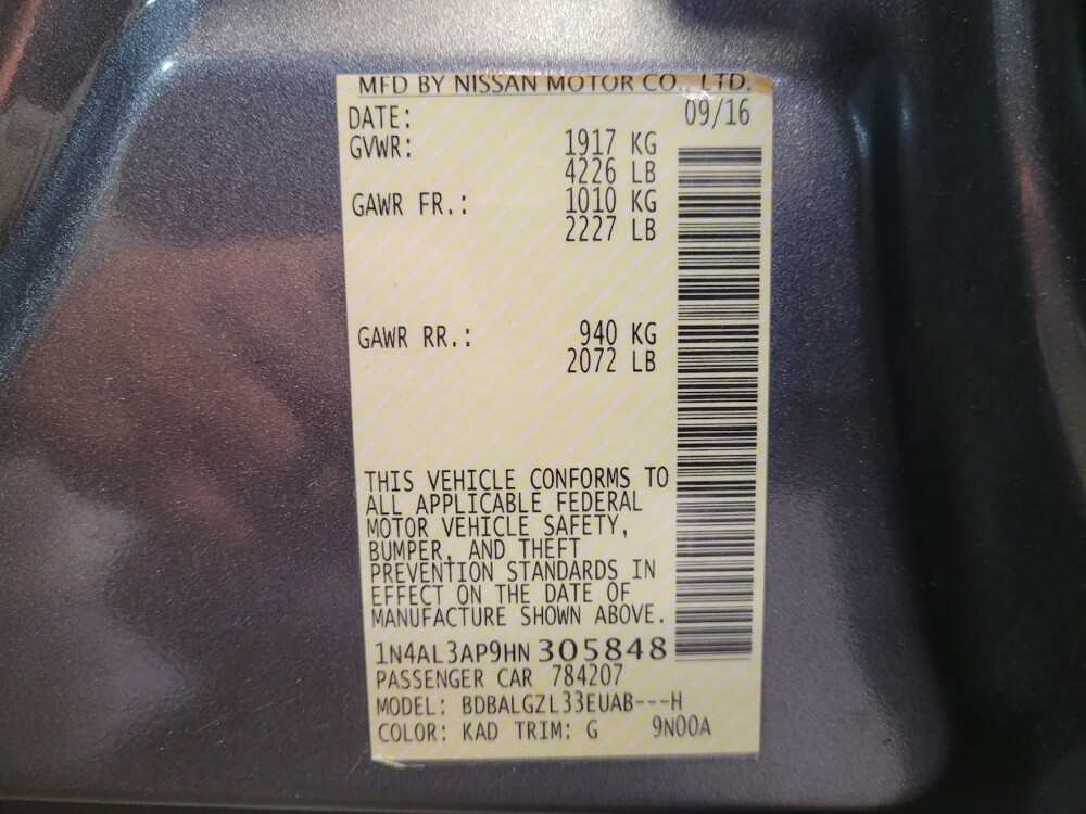 2017 Nissan Altima in Downey, CA 90241 - 18095891 33