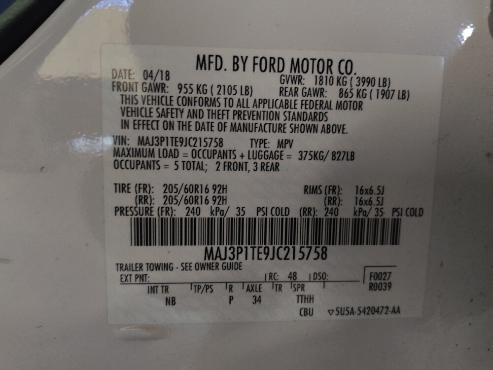 2018 Ford EcoSport in Orlando, FL 32808 - 18095899 33