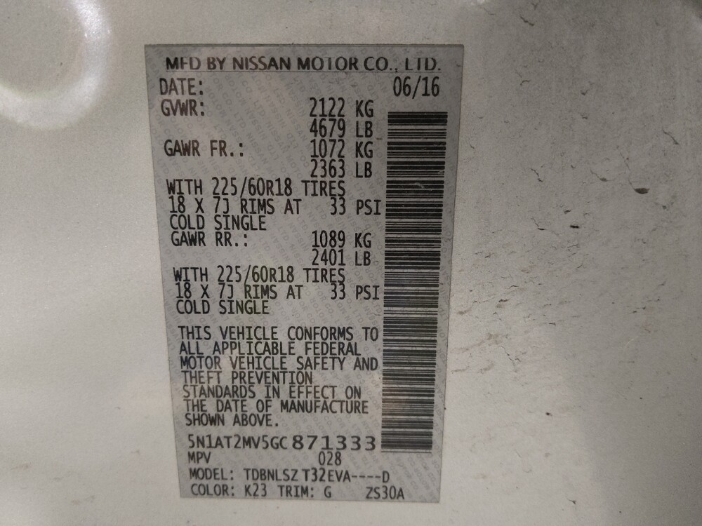 2016 Nissan Rogue in Stone Mountain, GA 30083 - 18095905 33