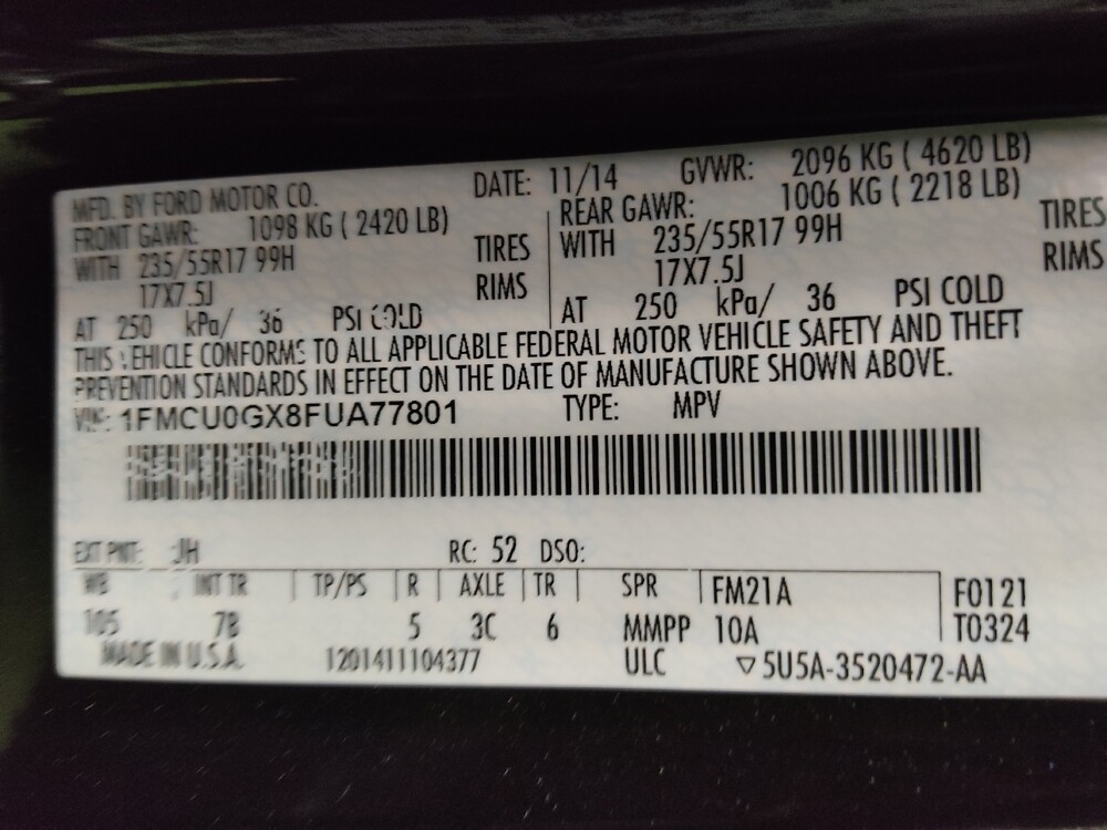 2015 Ford Escape in Arlington, TX 76011 - 18095921 33