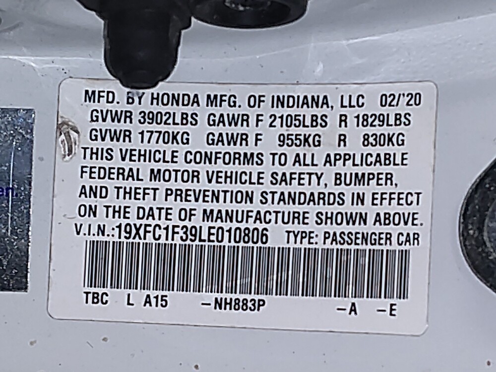 2020 Honda Civic in Lewisville, TX 75067 - 18095928 33