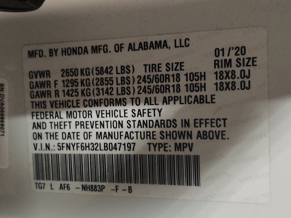 2020 Honda Pilot in Lubbock, TX 79424 - 18095930 33