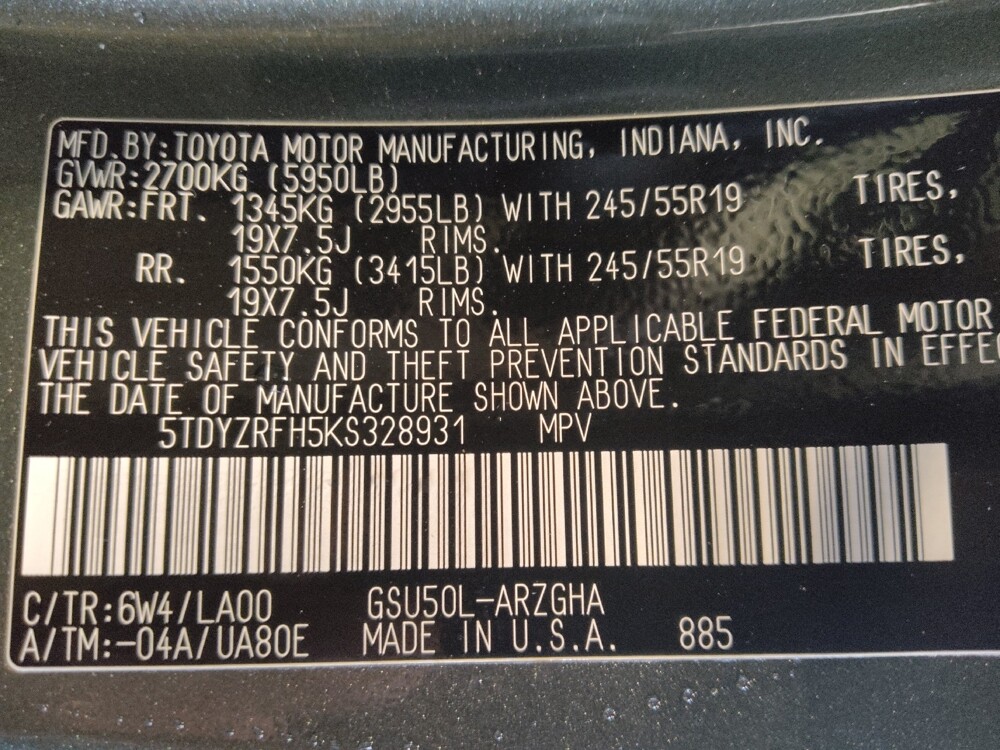 2019 Toyota Highlander in Hialeah, FL 33014 - 18095966 33