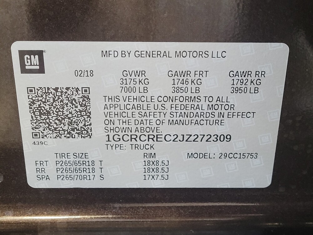 2018 Chevrolet Silverado 1500 in Jacksonville, FL 32225 - 18095973 33