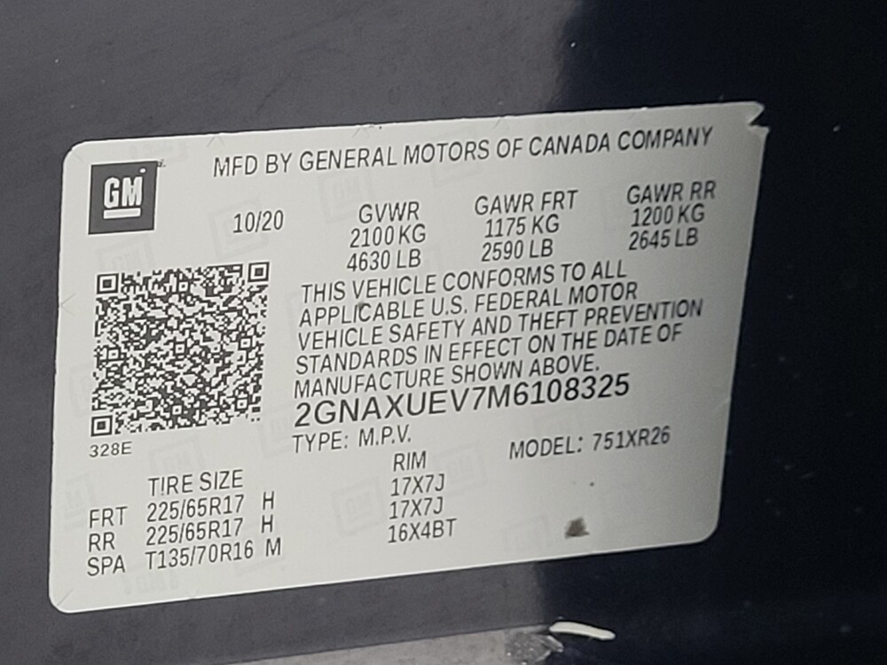 2021 Chevrolet Equinox in Memphis, TN 38115 - 18096002 33