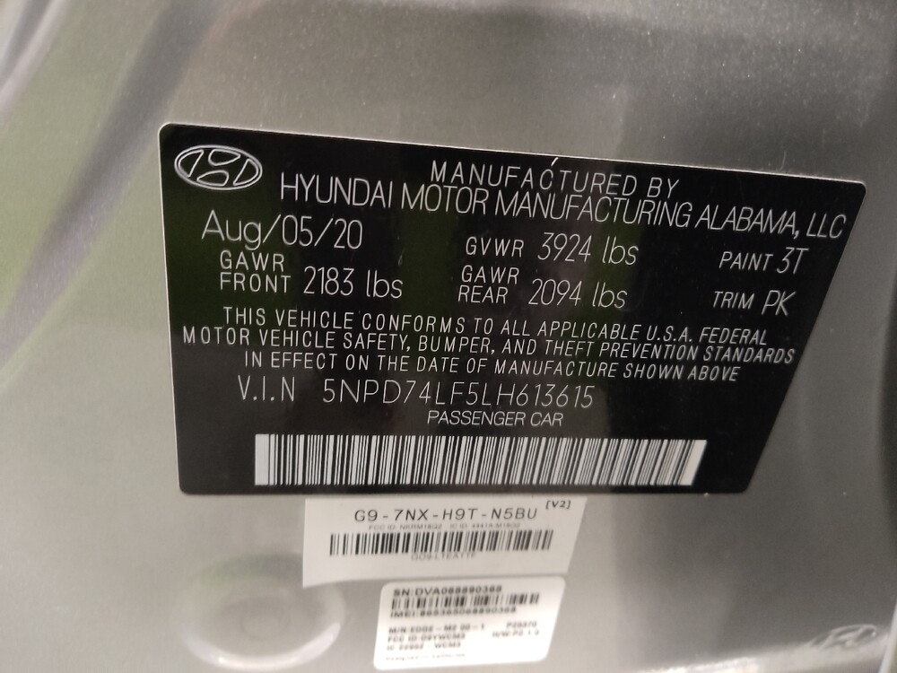 2020 Hyundai Elantra in Conyers, GA 30094 - 18096027 33