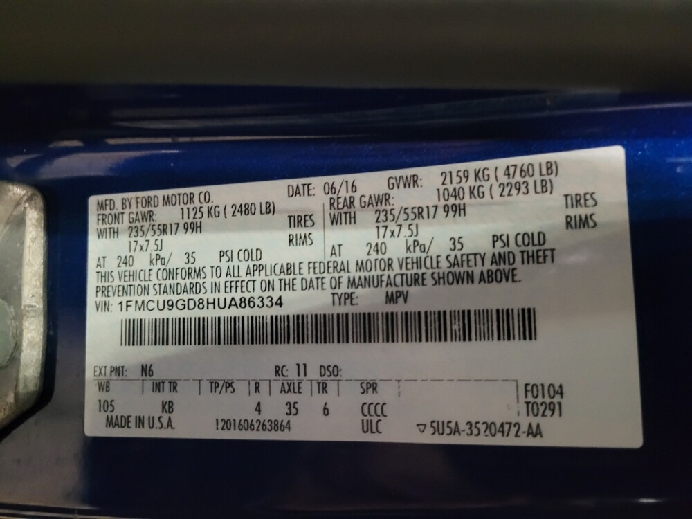 2017 Ford Escape in Langhorne, PA 19047 - 18096037 33